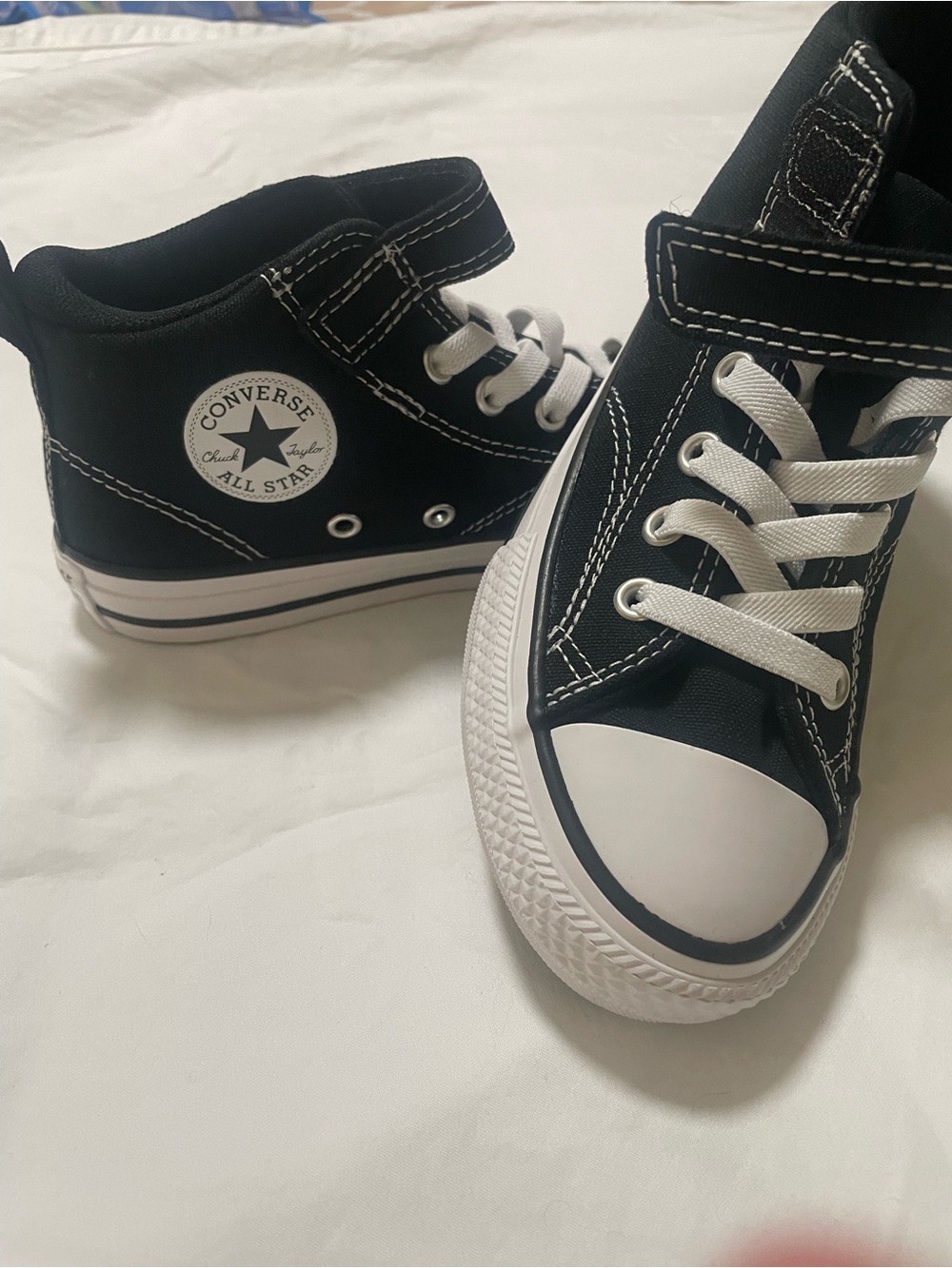Converse Kids' Black High-Top All Star Sneakers Slip On